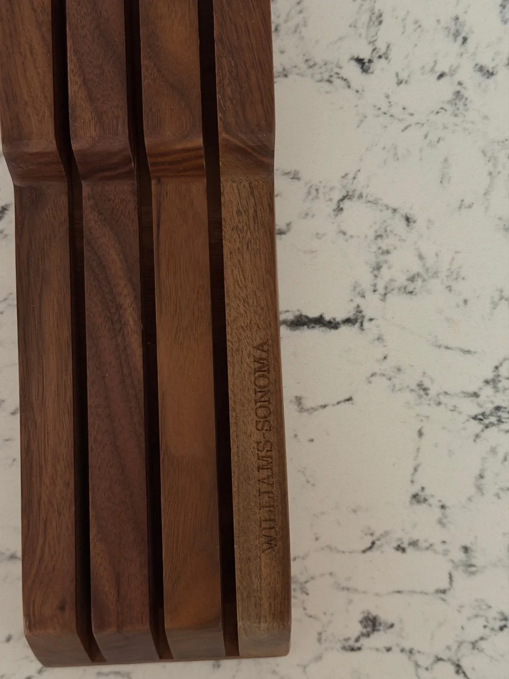 William Sonoma 7 Slot In-Drawer Knife Organizer